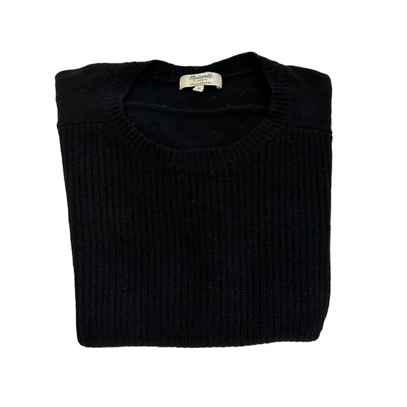 Madewell Black Crew Neck Sweater - Picture 2 of 7